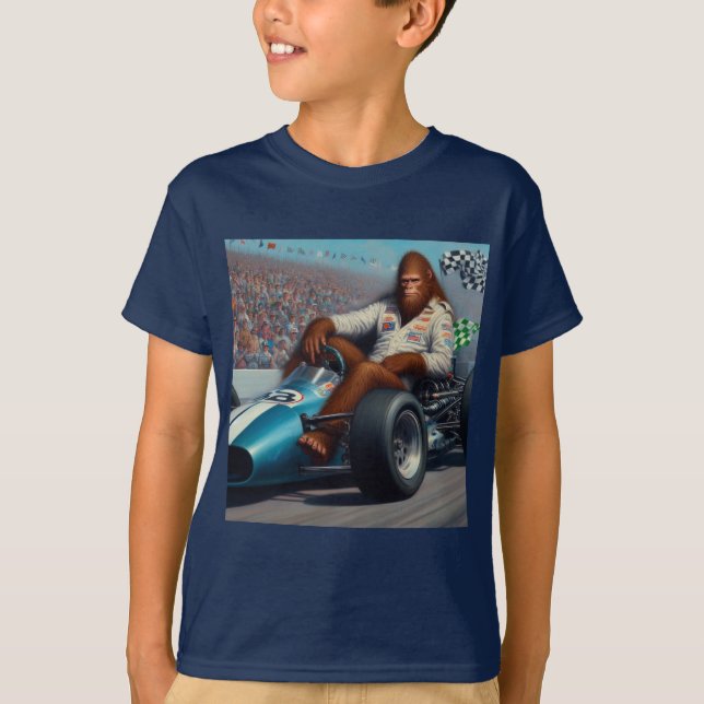 Camiseta Racecar Bigfoot (Anverso)