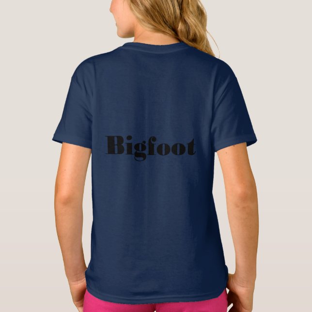 Camiseta Racecar Bigfoot (Reverso)