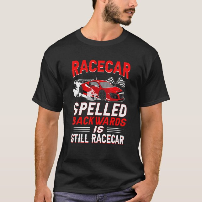 Camiseta Racecar Race Race Track Pit Crew (Anverso)