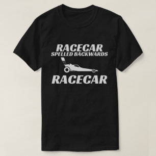 Camiseta Racecar Spells Backups Racecar Collab con RBPro