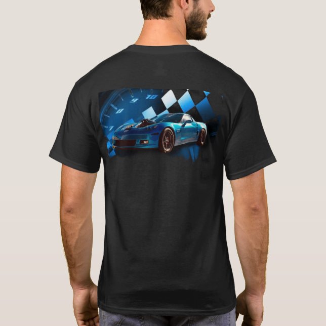 Camiseta Racecars JSB Corvette T-Shirt (Reverso)