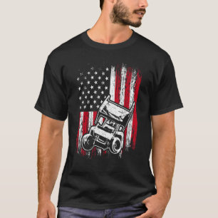 Camiseta Racer 2 de pista de Carreras de coches de impresió