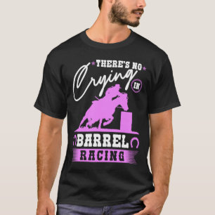 Camiseta Racer de barril No hay llanto en la compañía de Ca