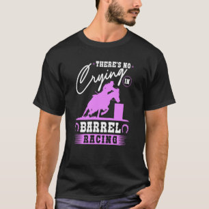 Camiseta Racer de barril No hay llanto en la compañía de Ca