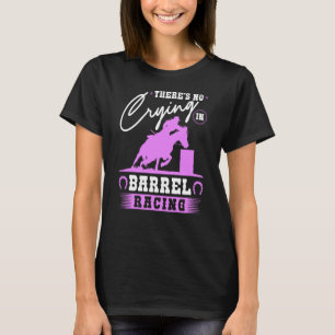 Camiseta Racer de barril No hay llanto en la compañía de Ca