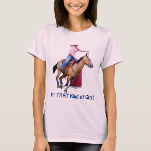 Camiseta Racer de barril - Soy esa clase de Chica
