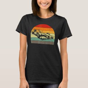 Camiseta Racer de Carreras de coches Retro Sunset