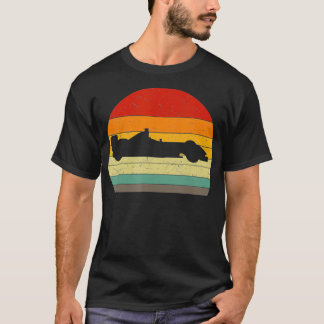 Camiseta Racer de Carreras de coches Retro Sunset