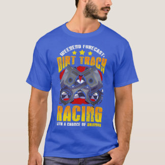 Camiseta Racer de Carreras de pista de suciedad de fin de s