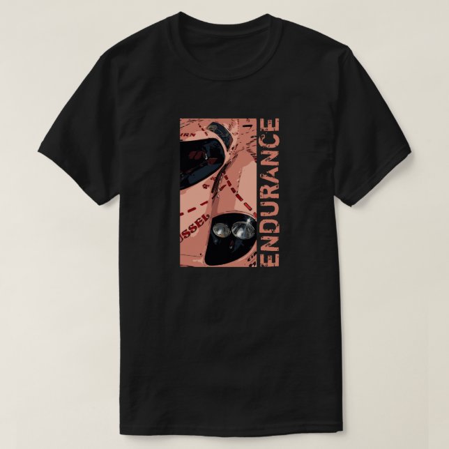 CAMISETA RACER DE ENDURANCIA - ROSA (Diseño del anverso)