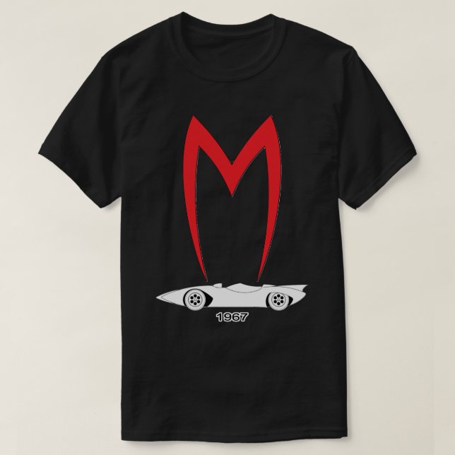 Camiseta Racer De Velocidad Mach 5 1967       (Diseño del anverso)