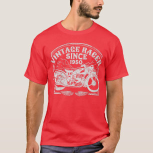 Camiseta Racer De Vintage De Mujeres Desde 1950 Motocicleta