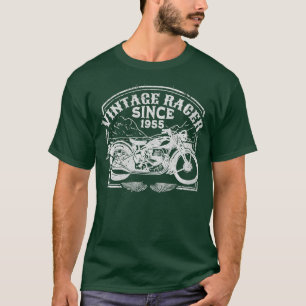Camiseta Racer De Vintage De Mujeres Desde 1955 Motocicleta