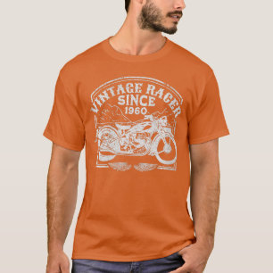 Camiseta Racer De Vintage De Mujeres Desde 1960 Motocicleta