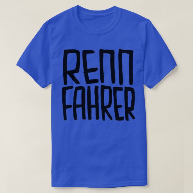 Camiseta Racer German Rennfahrer (Diseño del anverso)