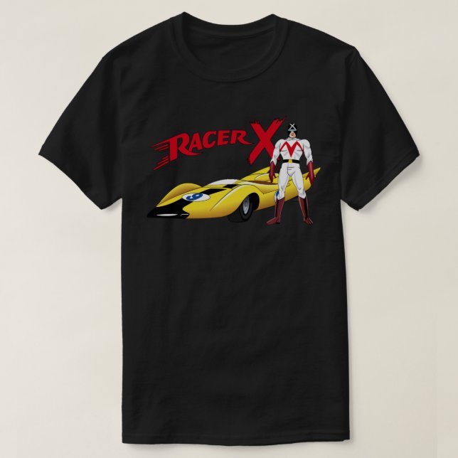 Camiseta Racer X Tributo a la carrera de carreras de veloci (Diseño del anverso)