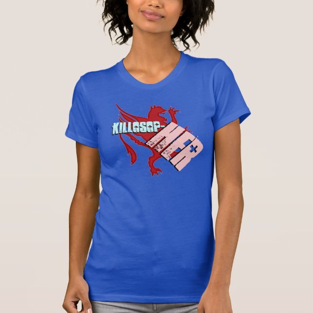 Camiseta Racerback femenino de KillosopHER (Anverso)