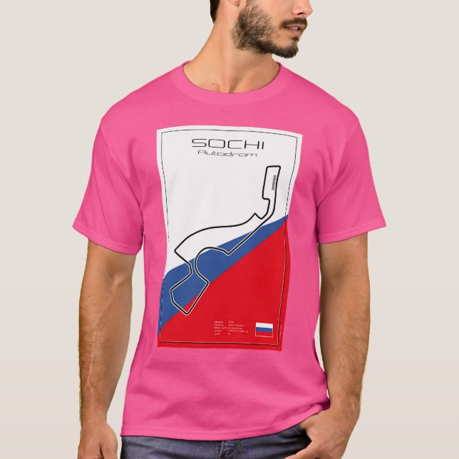 Camiseta Racetrack Sochi (Anverso)