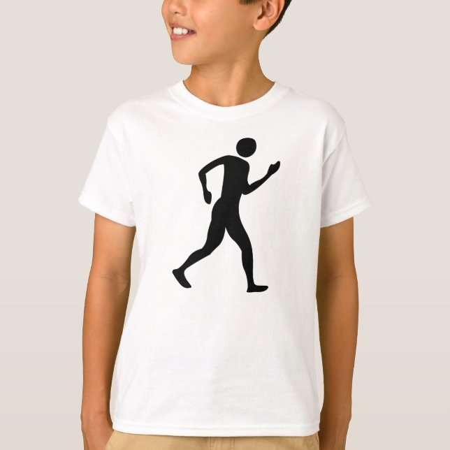 Camiseta Racewalking - negro (Anverso)