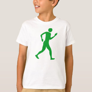 Camiseta Racewalking - Verde de hierba