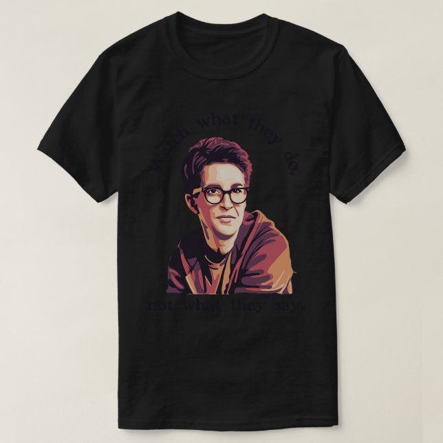 Camiseta Rachel Maddow 1 (Diseño del anverso)