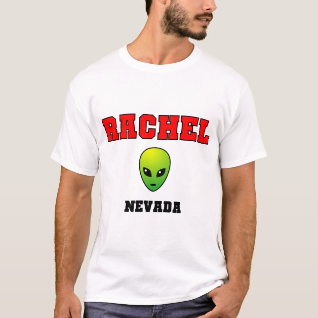 Camiseta Rachel Nevada - Luz - Personalizada (Anverso)