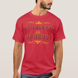 Camiseta Rachmaninoff es mi terapia 