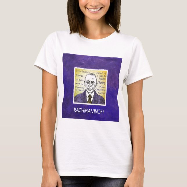 Camiseta Rachmaninov (Anverso)
