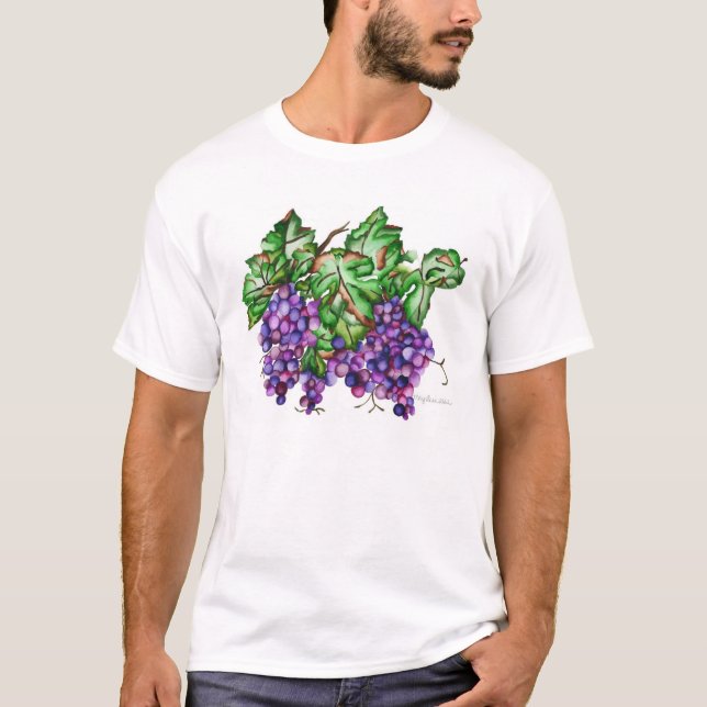 Camiseta racimo de uvas (Anverso)