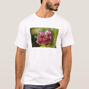 Camiseta Racimo tropical de la orquídea de Vanda