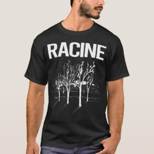 Camiseta Racine de los árboles de la calle