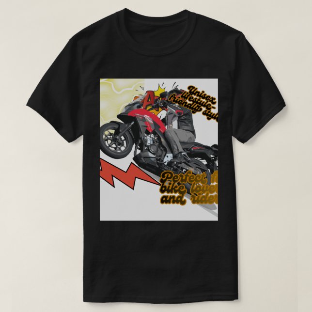 Camiseta Racing Bike (Diseño del anverso)
