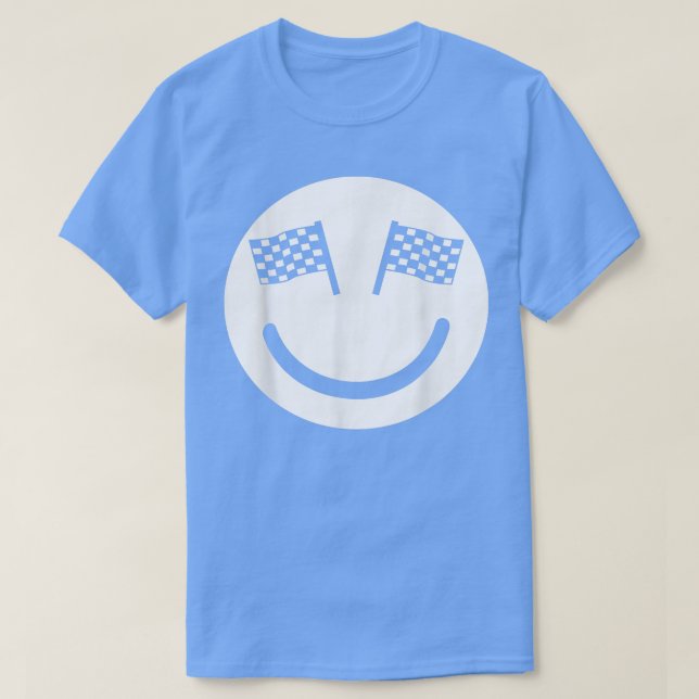 Camiseta Racing smile for Race Car Parties  (Diseño del anverso)