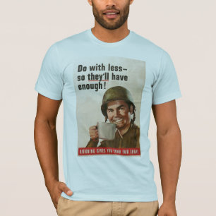 Camiseta Racionar la Segunda Guerra Mundial