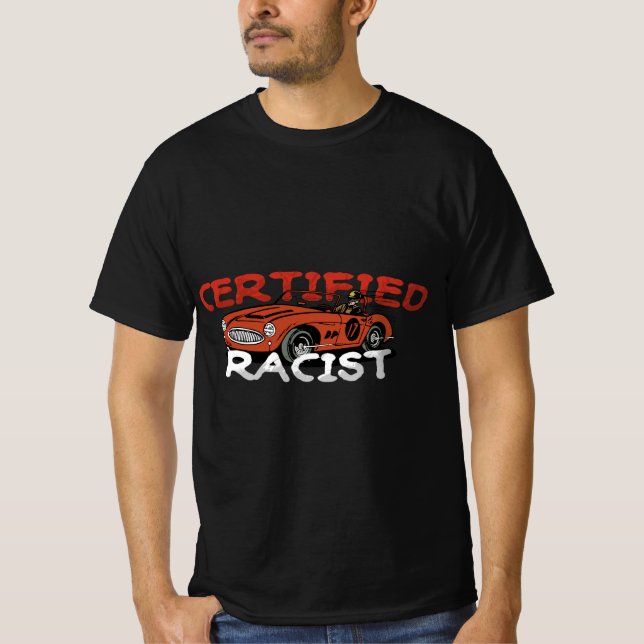 Camiseta RACIST? Nah… RACER (Anverso)