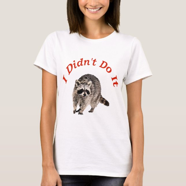 Camiseta Racoon (Anverso)