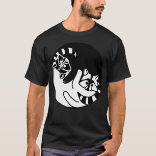 Camiseta Racoon Animal, Yin Yang, Love Raccoons Pullover