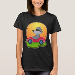 Camiseta Racoon Car