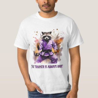 Camiseta Racoon-coach, deporte
