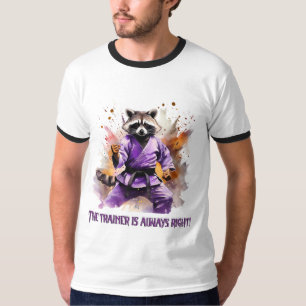 Camiseta Racoon-coach, deporte