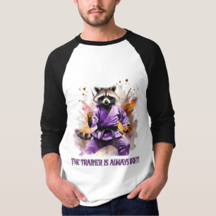 Camiseta Racoon-coach, deporte