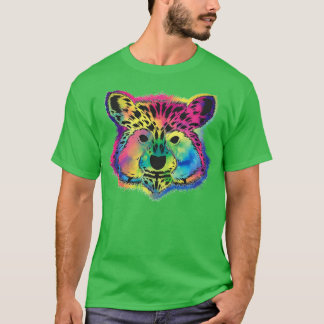 Camiseta Racoon de cosecha animal Panda