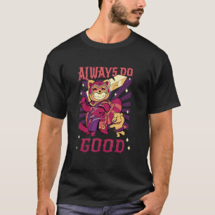 Camiseta Racoon de Guerrero Medieval Heroico En Dung De Fue