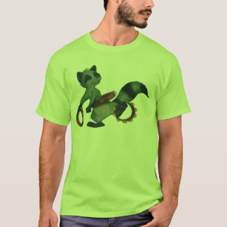 Camiseta "Racoon de Hula de la pandereta" por el alemán de