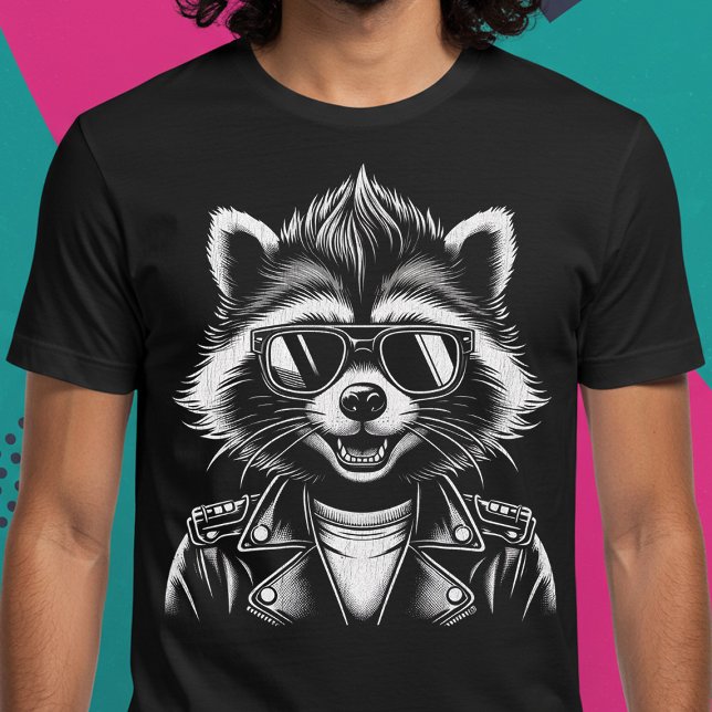 Camiseta Racoon de rock y Rollo de Guay (Subido por el creador)