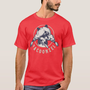 Camiseta Racoon divertido cuento de hadas Racoonzel