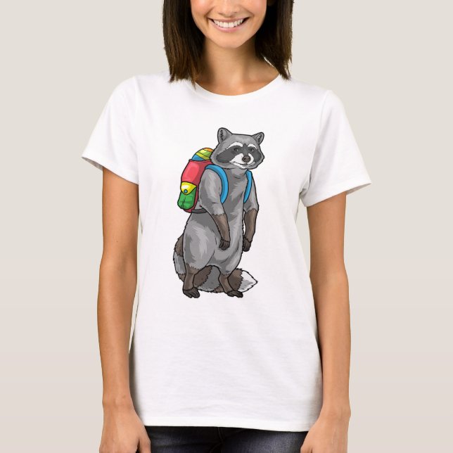 Camiseta Racoon Easter Student (Anverso)