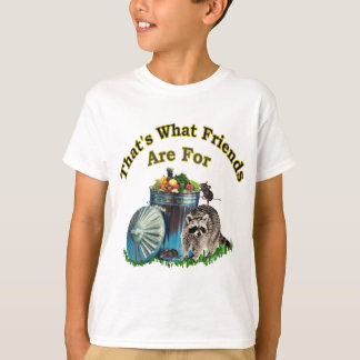 Camiseta Racoon Friends