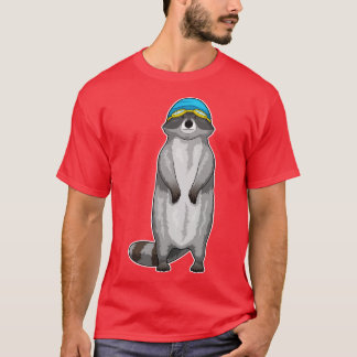 Camiseta Racoon Tapa de natación