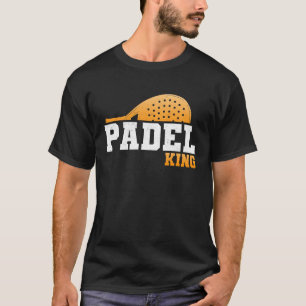 Camiseta Racquet de palo de pádel rey príncipe vintage 1
